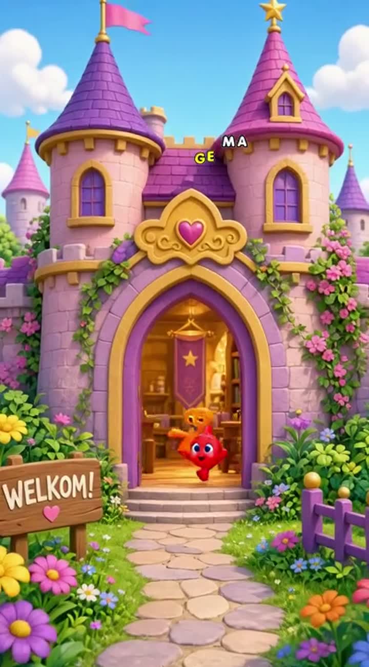 Short, vibrant, colourful animated cartoon clip introducing Dutch… — AI cartoon