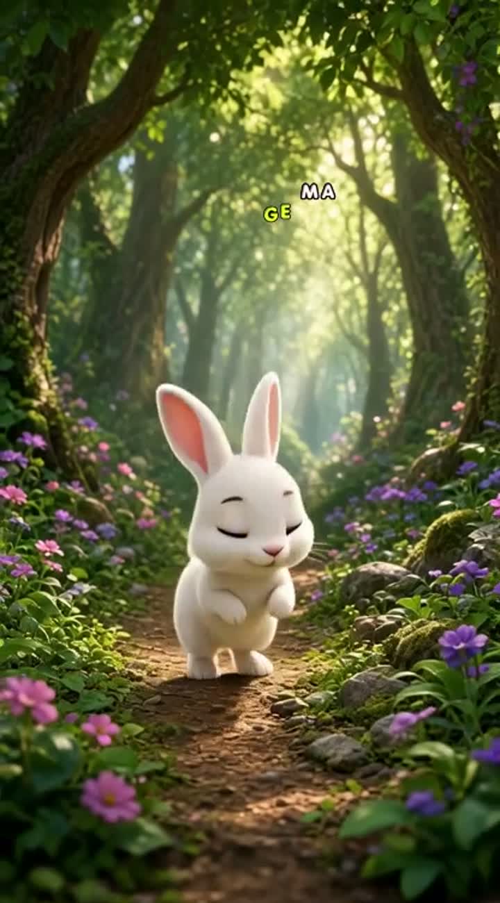 Vertical 9:16 YouTube Shorts animated story in a vibrant… — AI cartoon