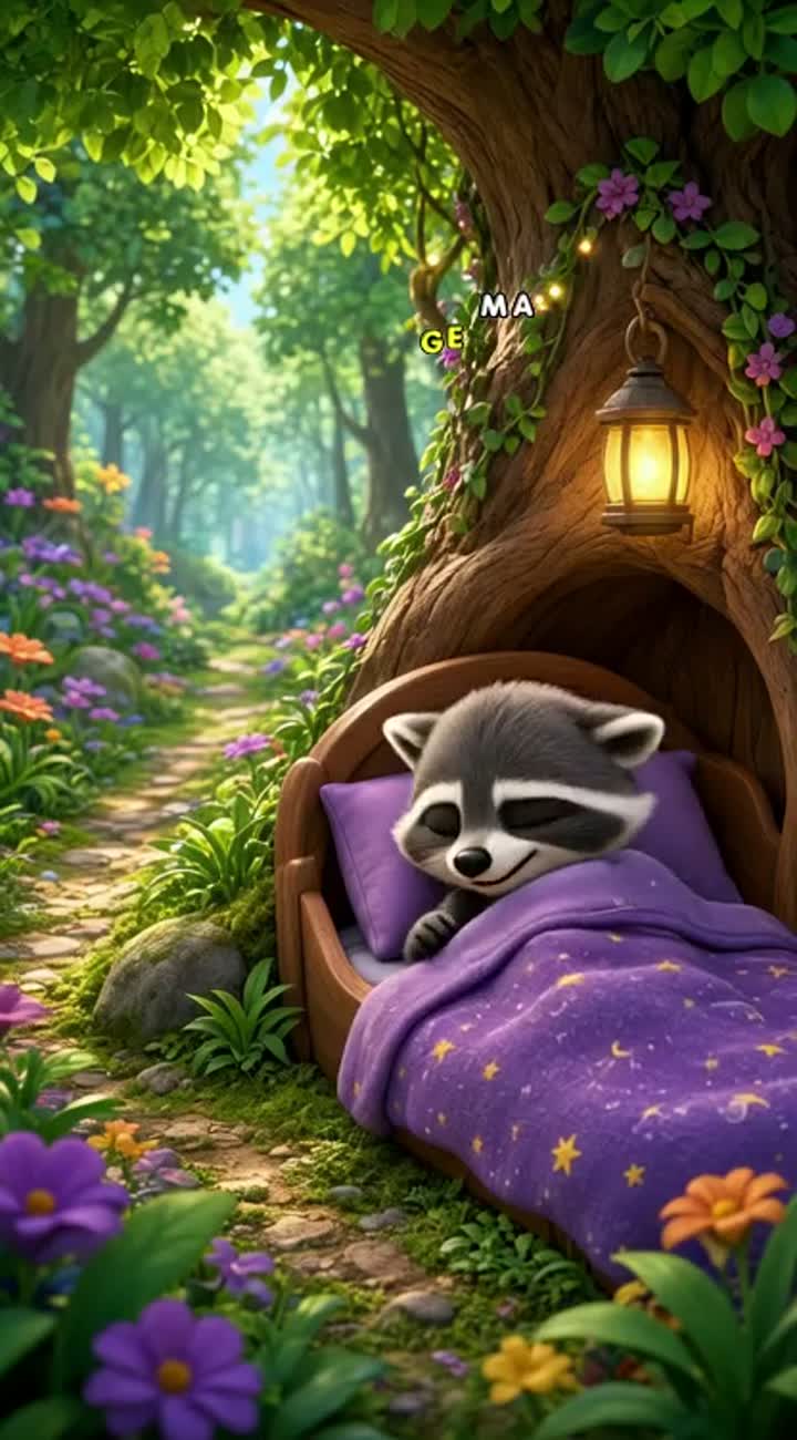 Colorful 3D animated cartoon for young children — AI cartoon