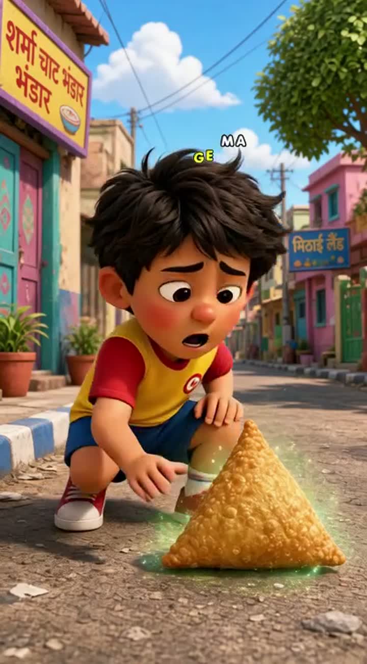 Funny 3D cartoon video in Hindi — AI cartoon