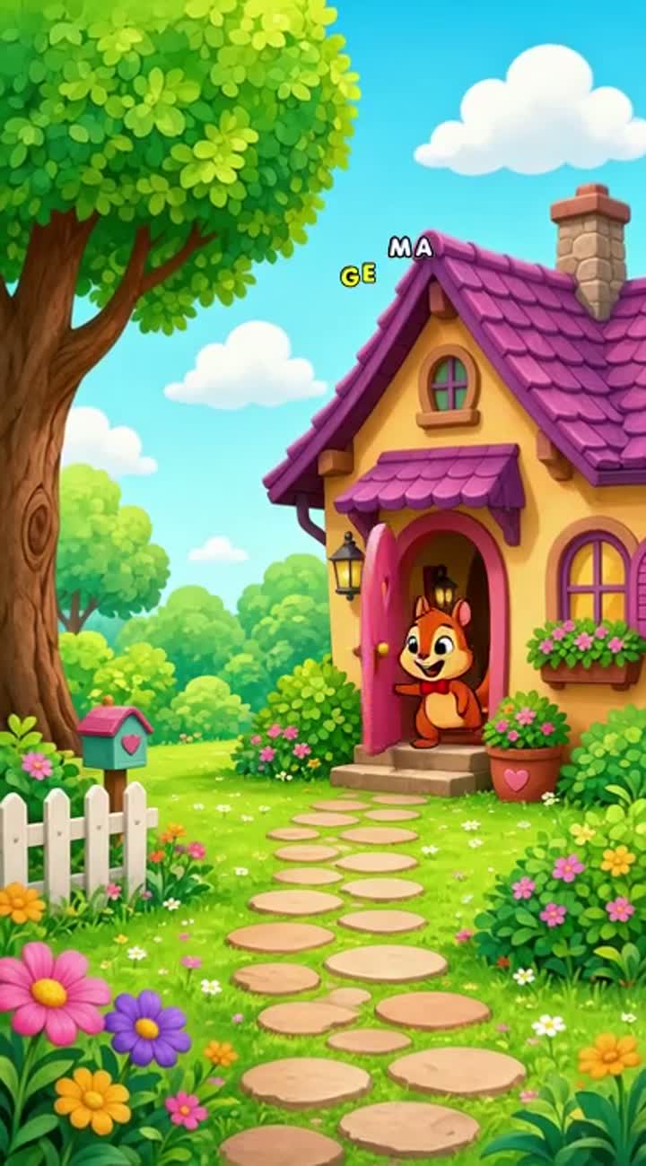 Children's animated cartoon with smooth, fluid animation… — AI cartoon