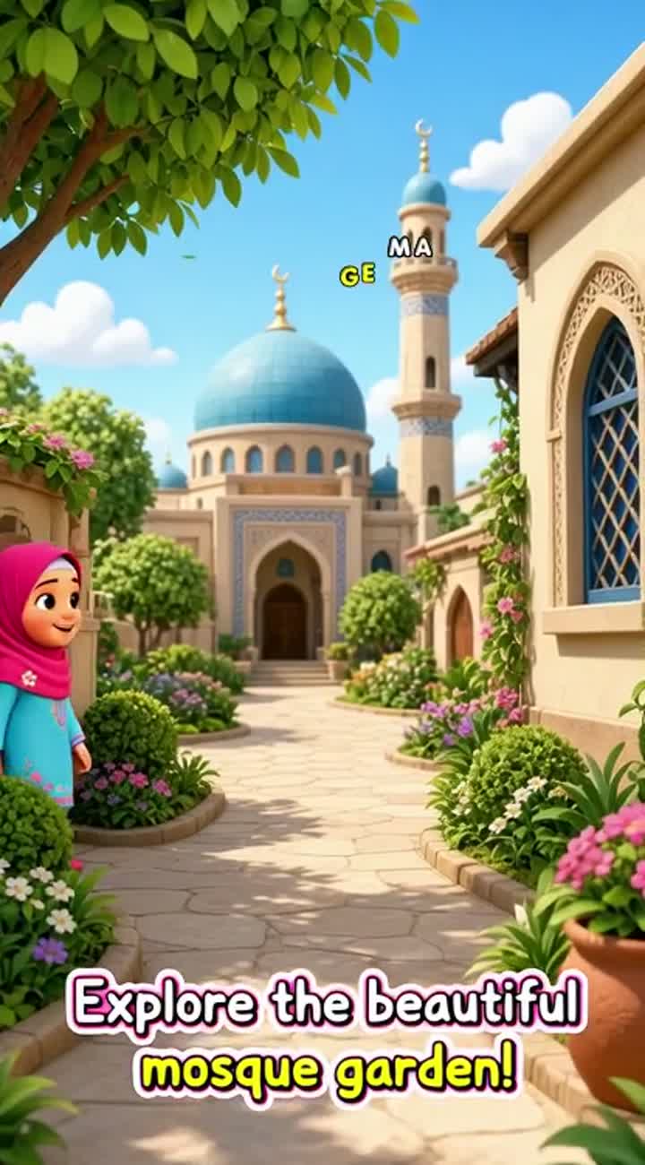 PROJECT: LITTLE MUSLIM STORIES AI — AI cartoon
