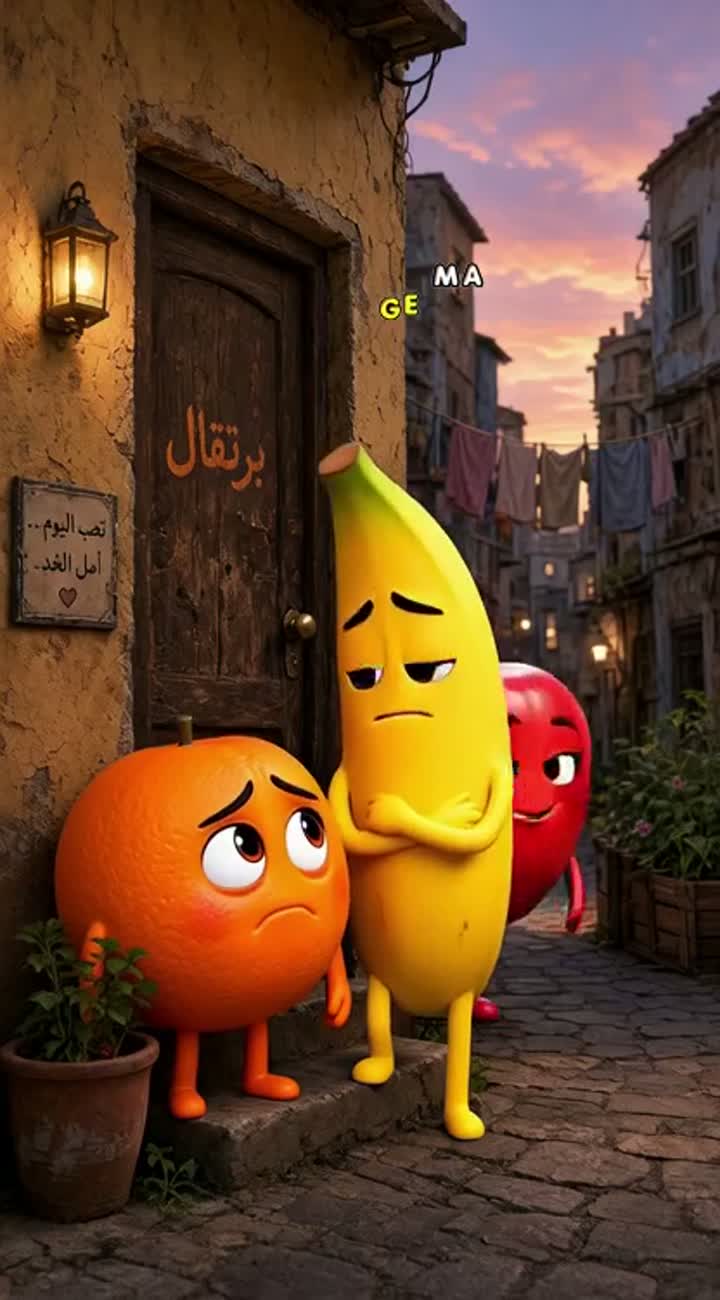 In a Pixar-style aesthetic — AI cartoon