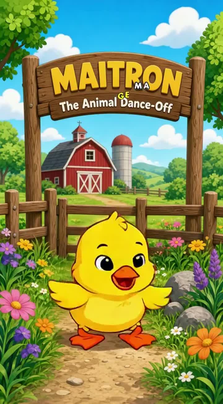 MAITRON - The Animal Dance-Off — AI cartoon