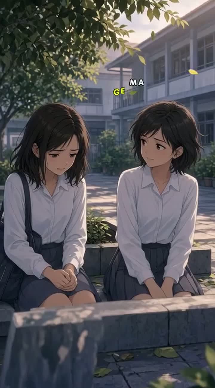 Warming 2D anime-inspired cartoon animation with smooth… — AI cartoon