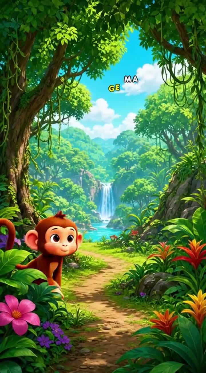 Cute animated cartoon story for children in Hindi — AI cartoon