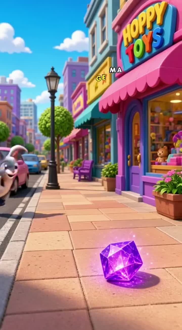 A vibrant, high-energy 3D cartoon animation for kids — AI cartoon