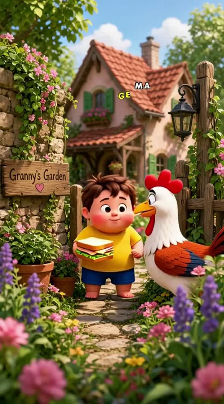 Hilarious 3D animated cartoon comedy — AI cartoon