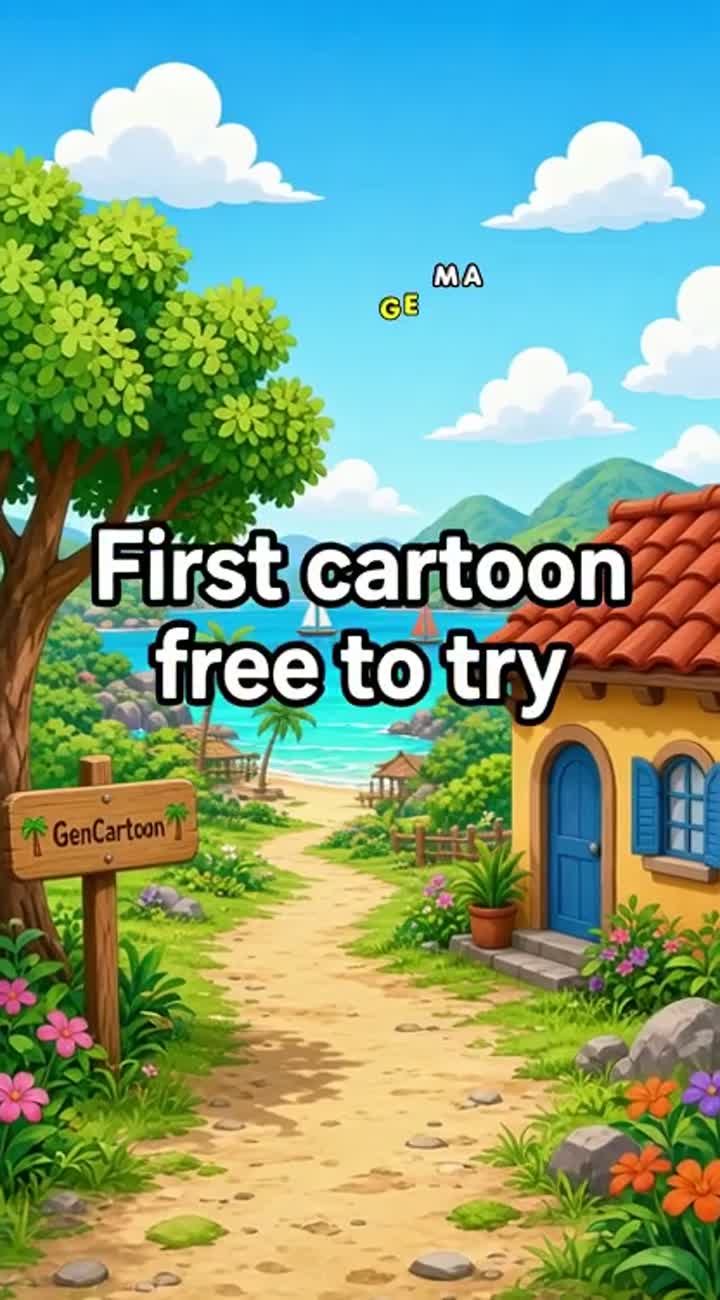 Option 1: GenCartoon — AI cartoon