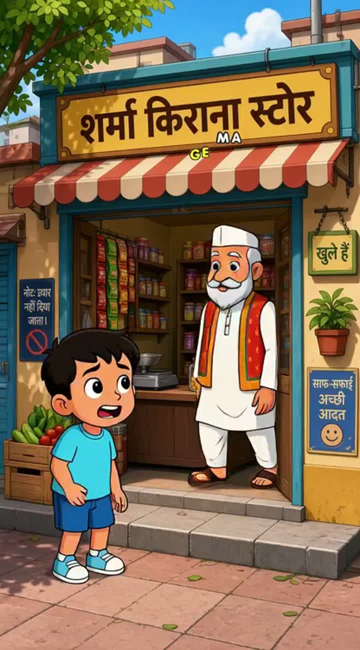 Rahul: Really? — AI cartoon