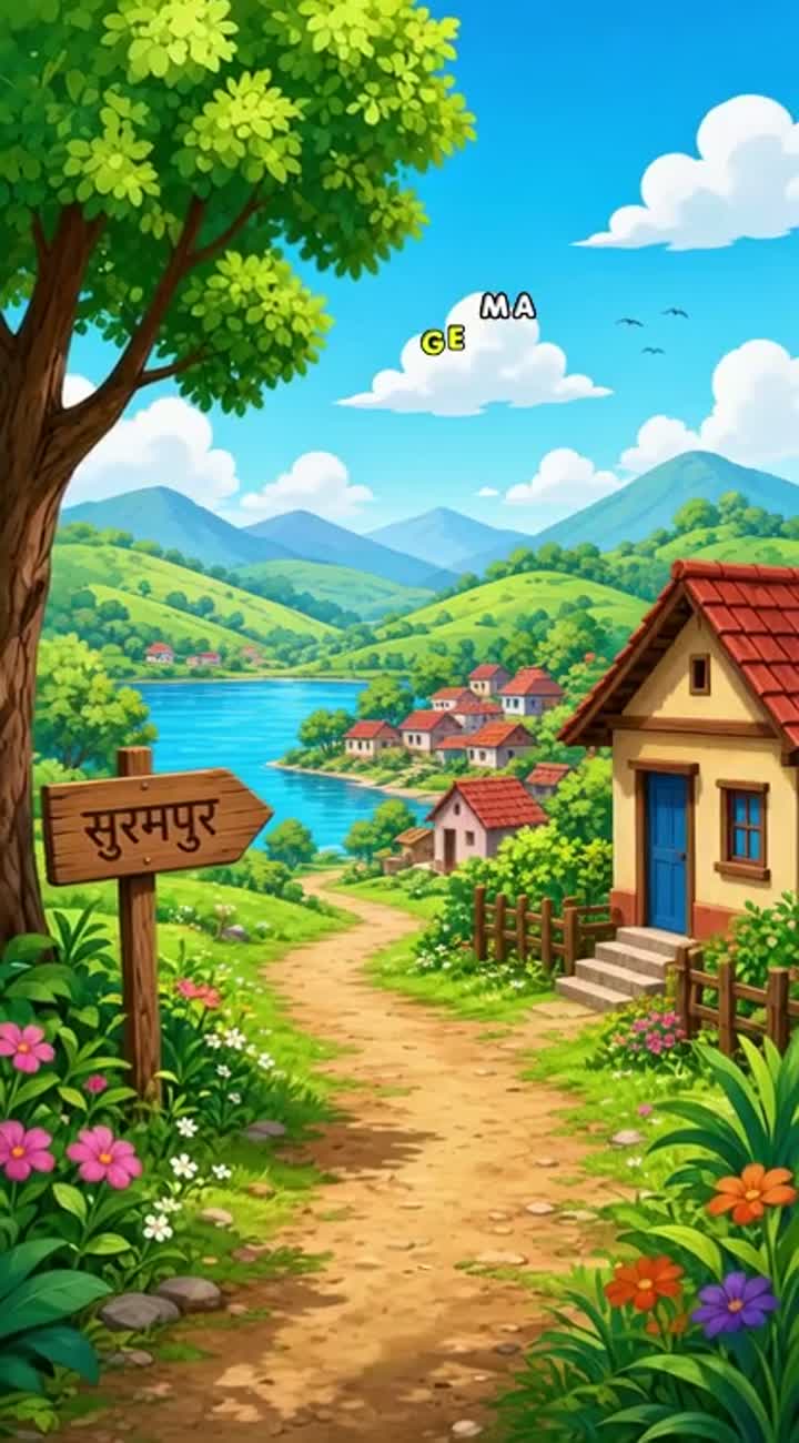 Abhishek Kumar Animated cartoon with smooth animation… — AI cartoon