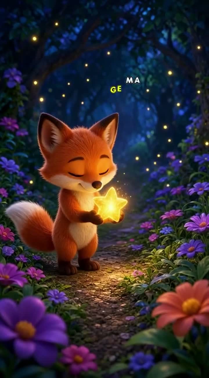 Cute 3D animated children's story — AI cartoon