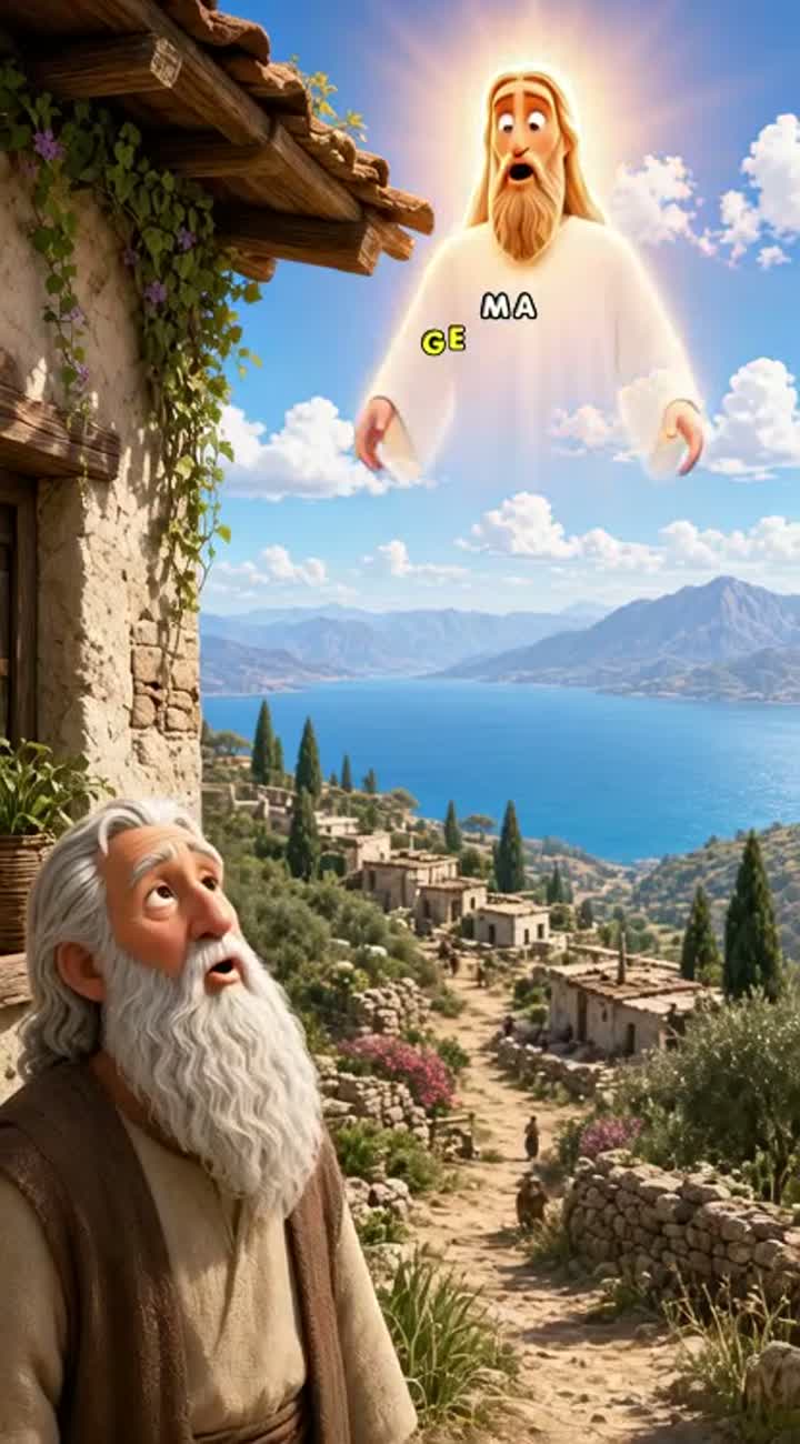 Beautiful 3D animated Bible movie about Noah and the Ark… — AI cartoon