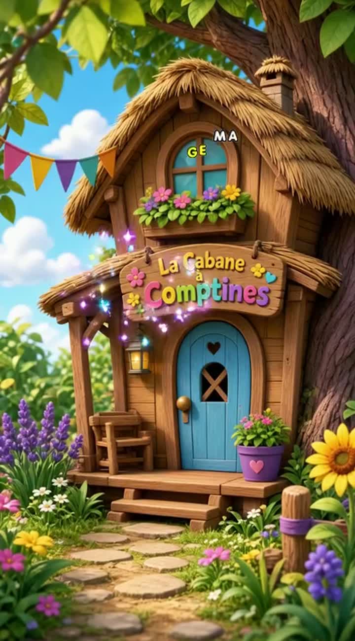 PIROUETTE, CACAHUÈTE - LA CABANE À COMPTINES — AI cartoon