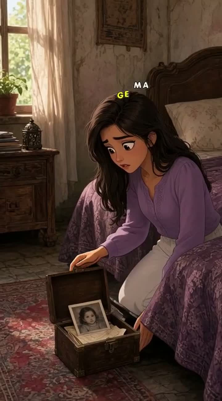In a single continuous animated shot, Layla… — AI cartoon