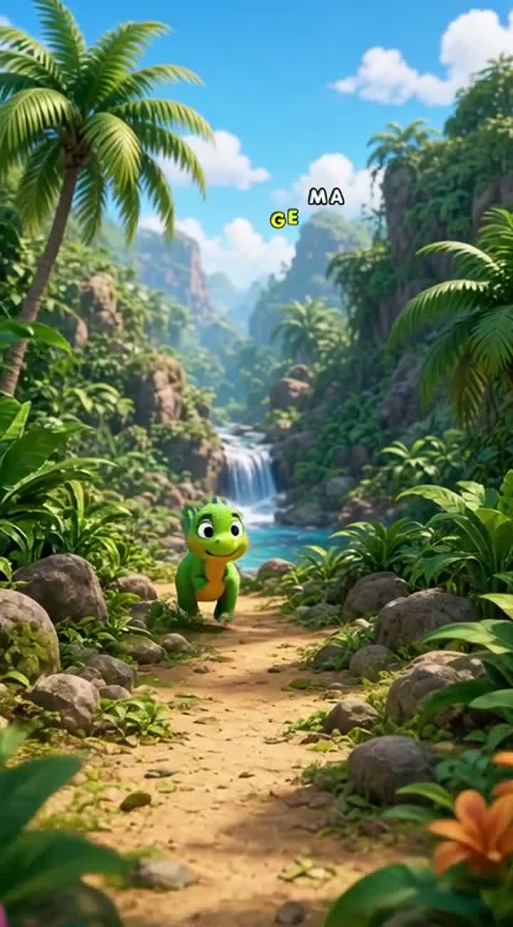 The Baby Dinosaur Who Couldn't Stop Sneezing! — AI cartoon