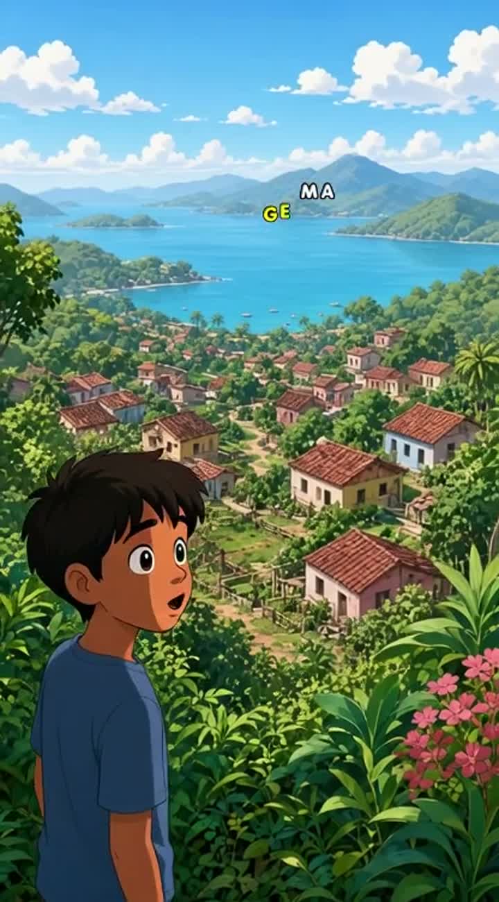 Google Earth Helped Him Find His Lost Family Animated cartoon… — AI cartoon