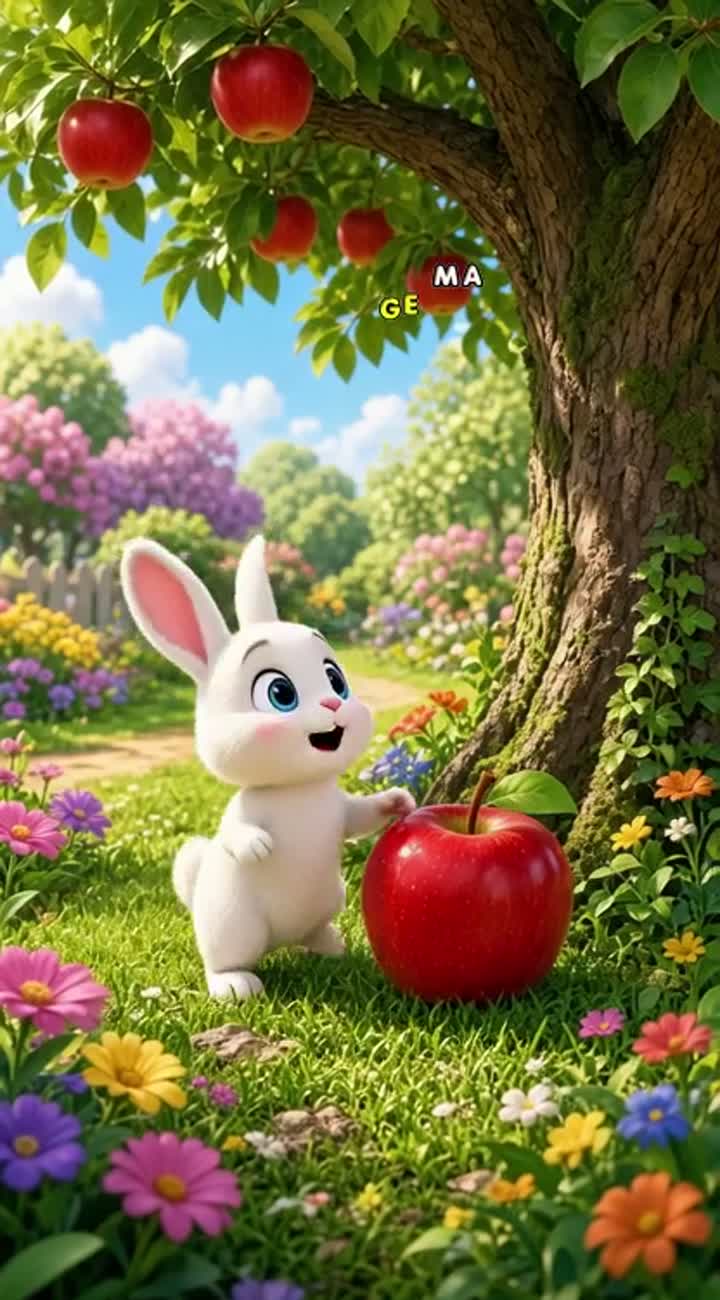 A vibrant, colorful cartoon with smooth, fluid animation… — AI cartoon