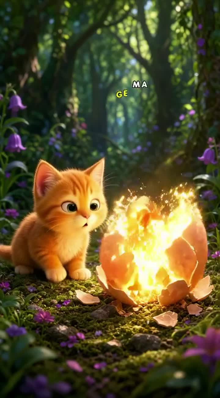 High-quality 3D animated children's short film for YouTube Shorts… — AI cartoon