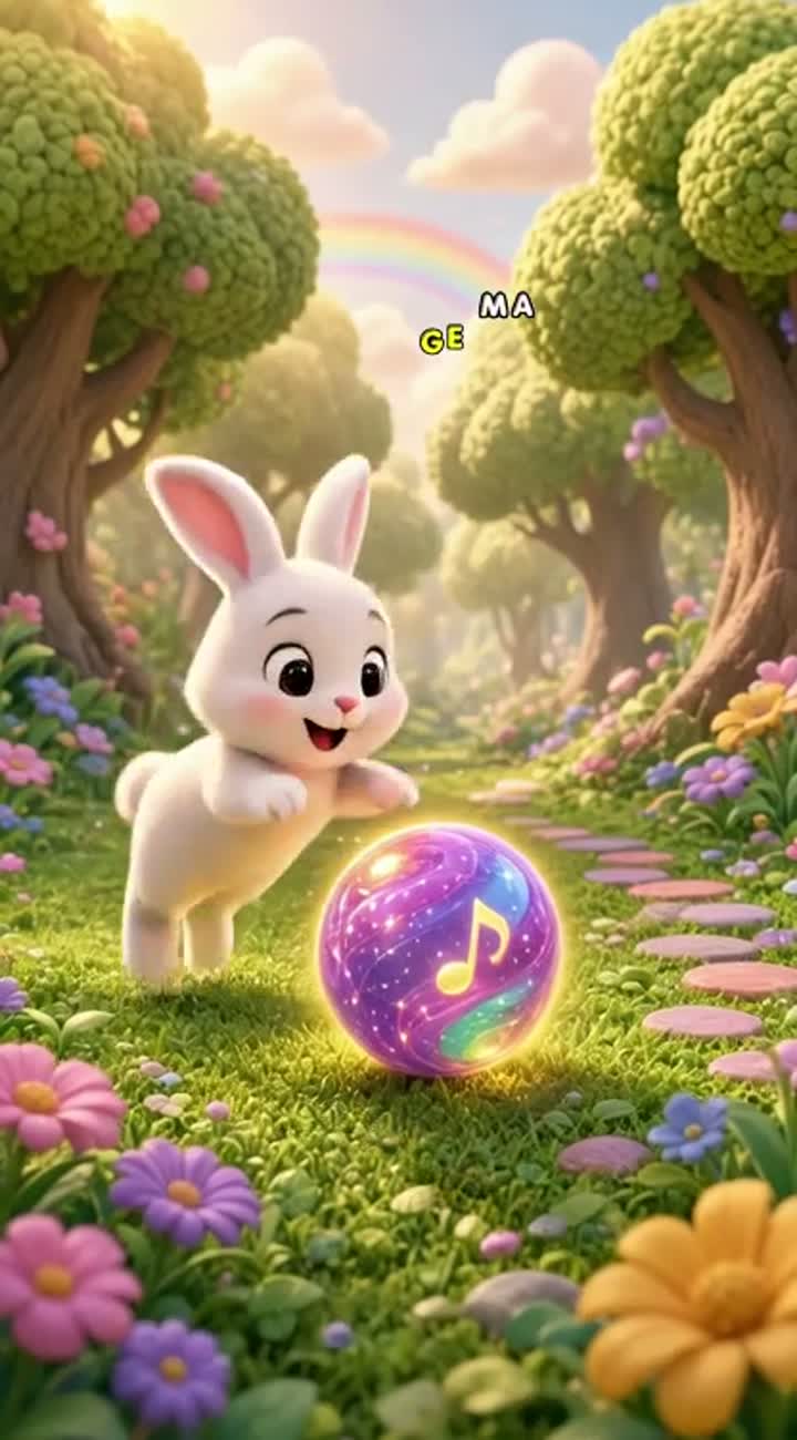 A warm, magical 3D animated cartoon in a horizontal 16:9… — AI cartoon