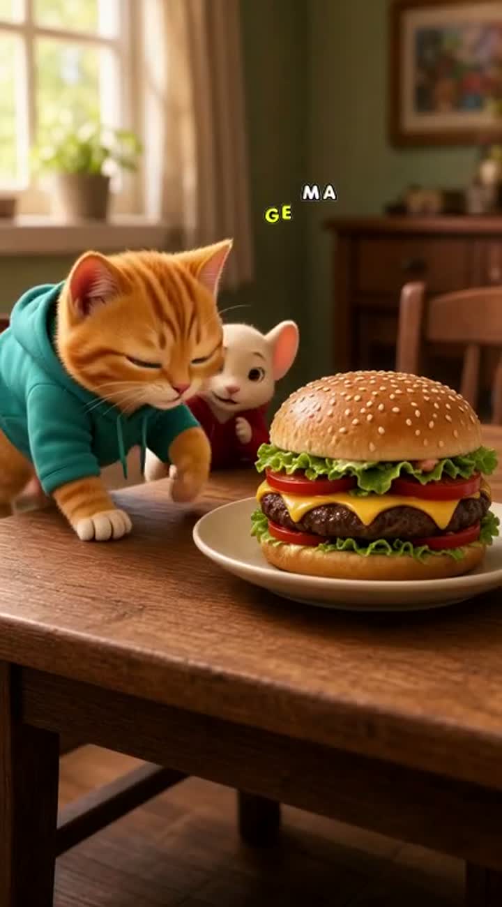 Vertical 3D animated comedy short — AI cartoon