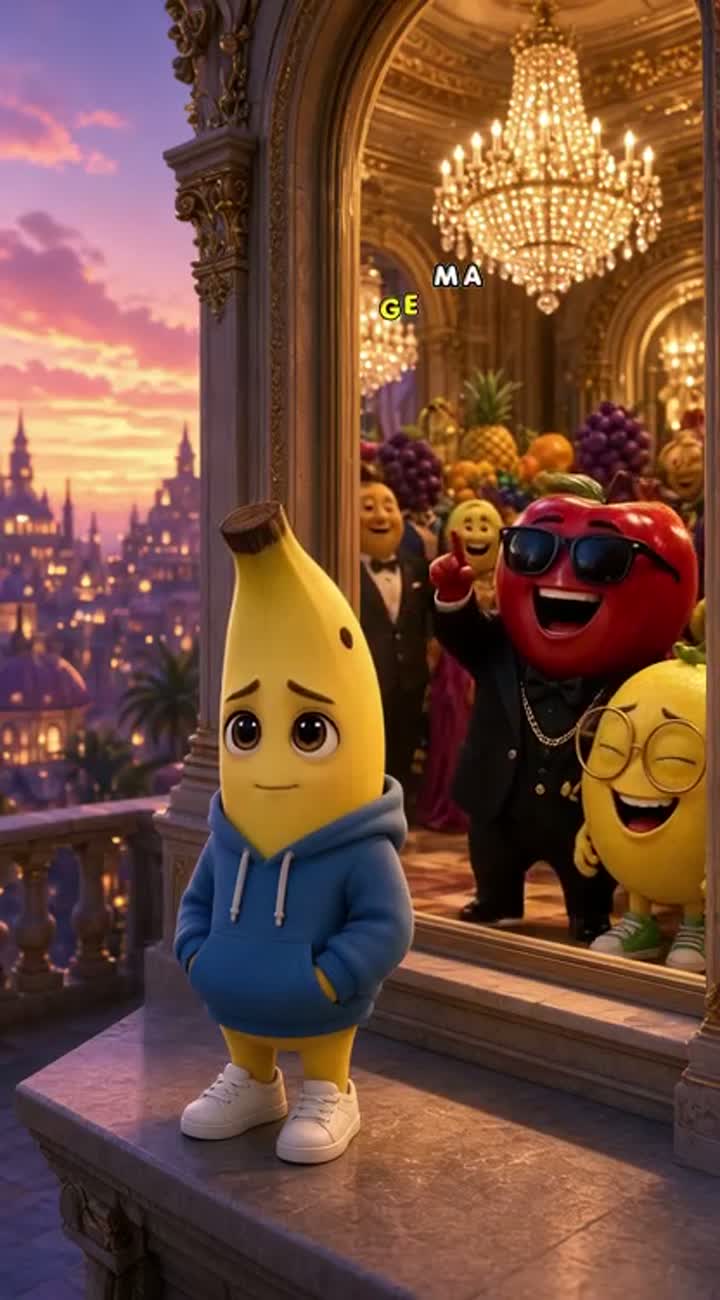 Family-friendly 3D animated movie aesthetic… — AI cartoon