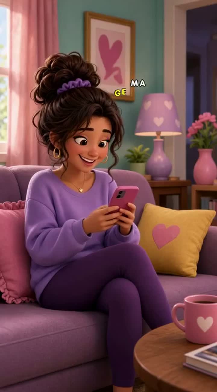 Funny animated cartoon for adult women — AI cartoon