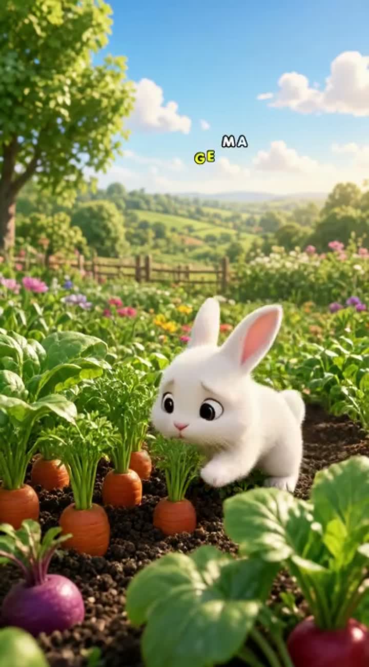 Adorable characters, expressive facial movements… — AI cartoon