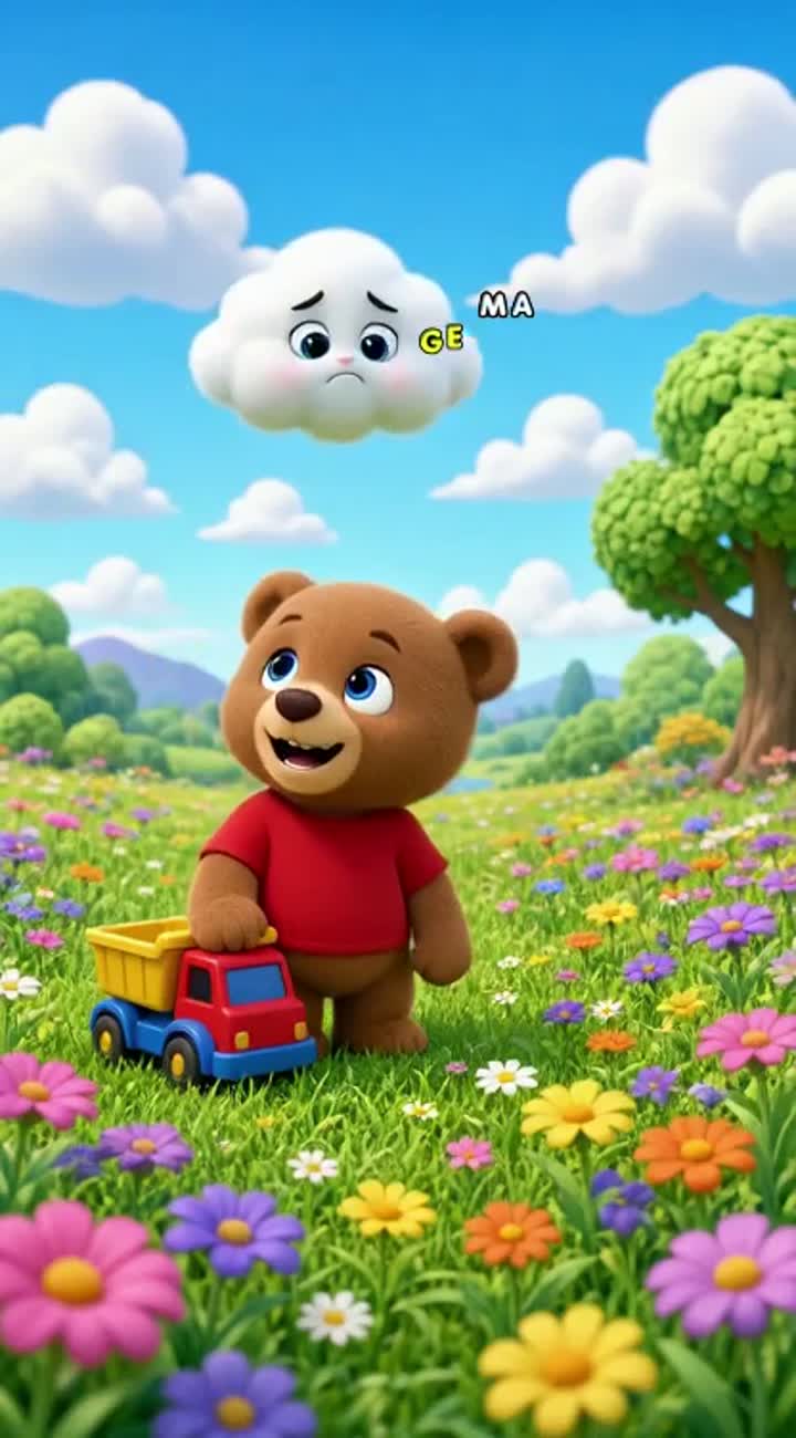 Per creare un cartone animato 3D per bambini — AI cartoon