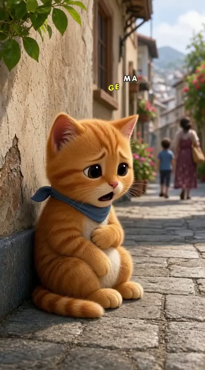 Complete cute 3D animated cartoon short film titled 'The Little… — AI cartoon