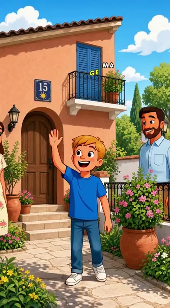 Animated cartoon video — AI cartoon