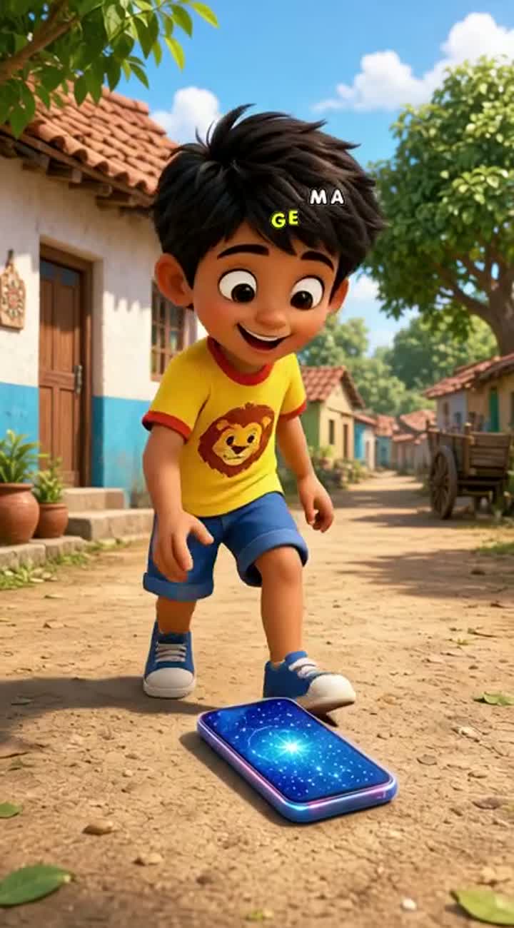 A vibrant, colorful cartoon with smooth, fluid animation… — AI cartoon