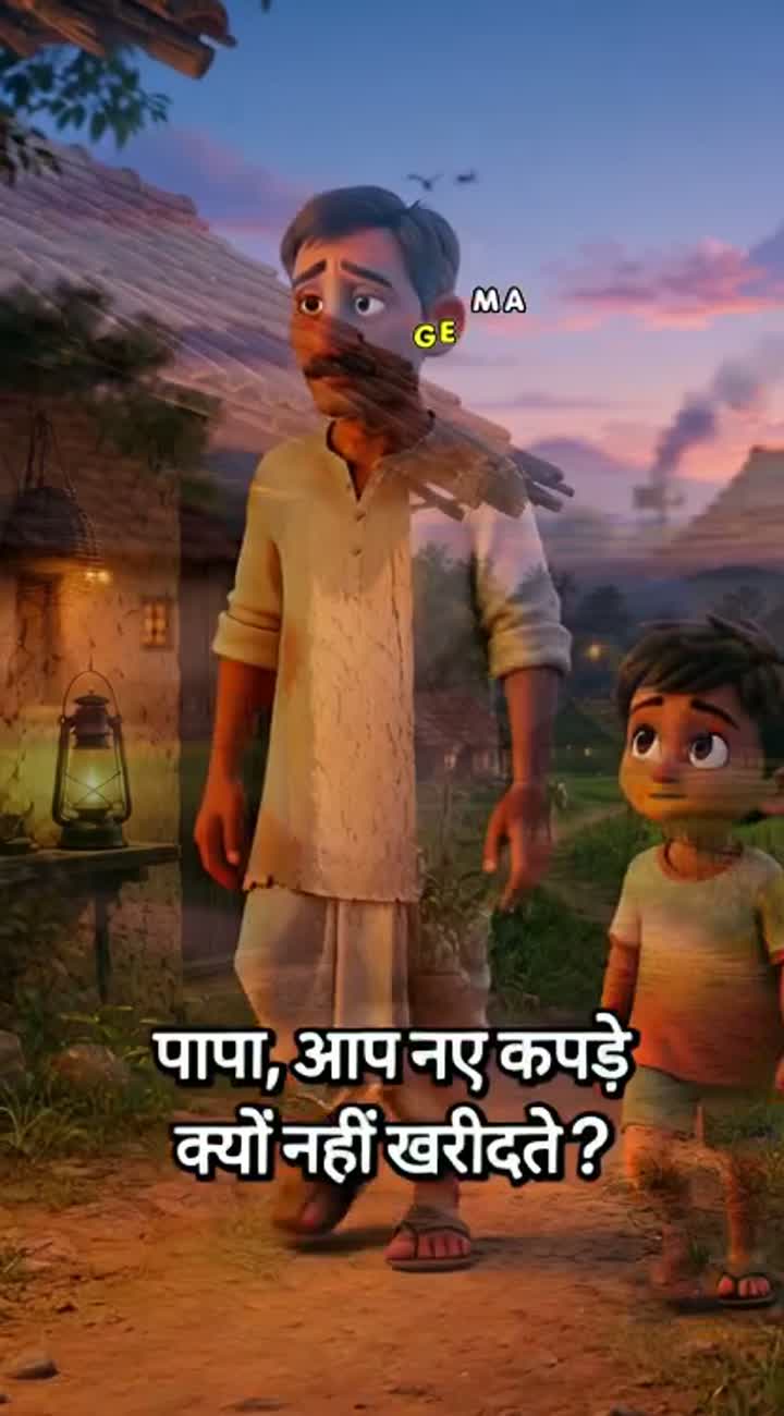 3D cartoon video in vertical 9:16 format — AI cartoon
