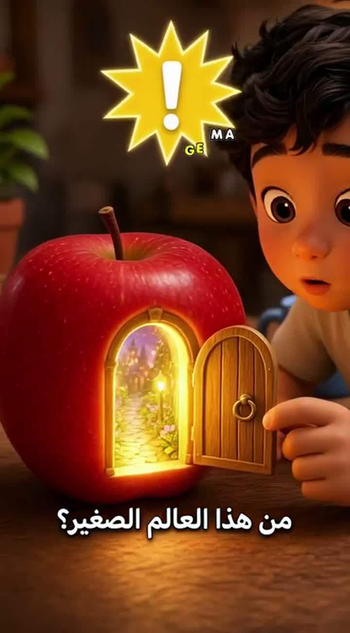 Vertical 3D cartoon story for social media — AI cartoon