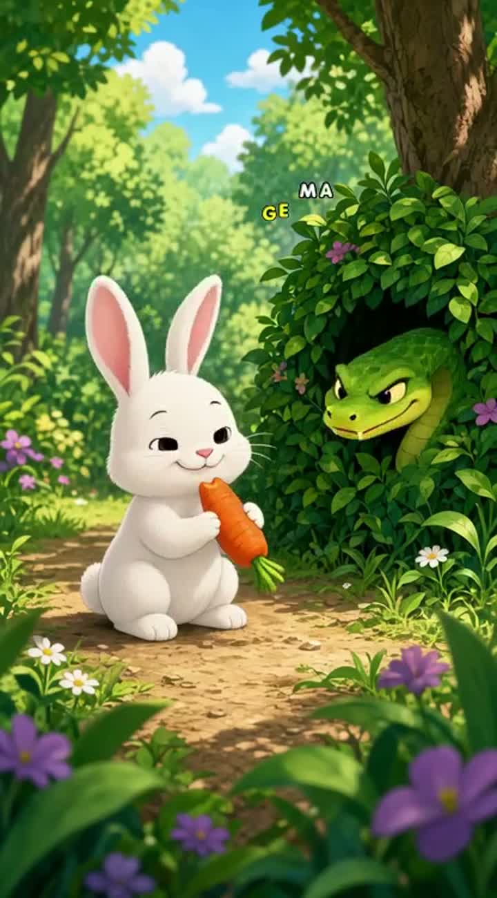 Episode 1 of a funny, colorful 2D animated cartoon series about… — AI cartoon