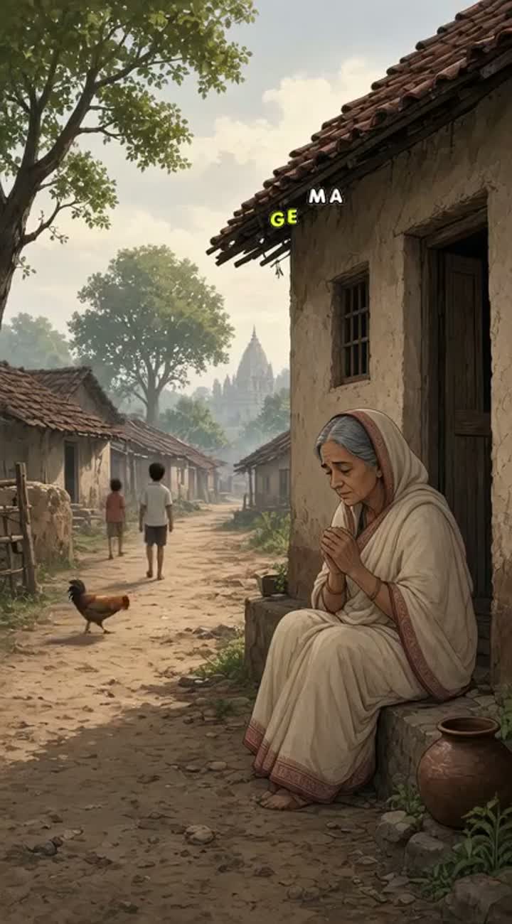 Telling the emotional and inspirational story of Rahul… — AI cartoon