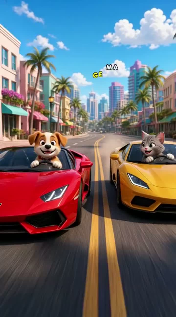 High-quality 3D cartoon animation — AI cartoon