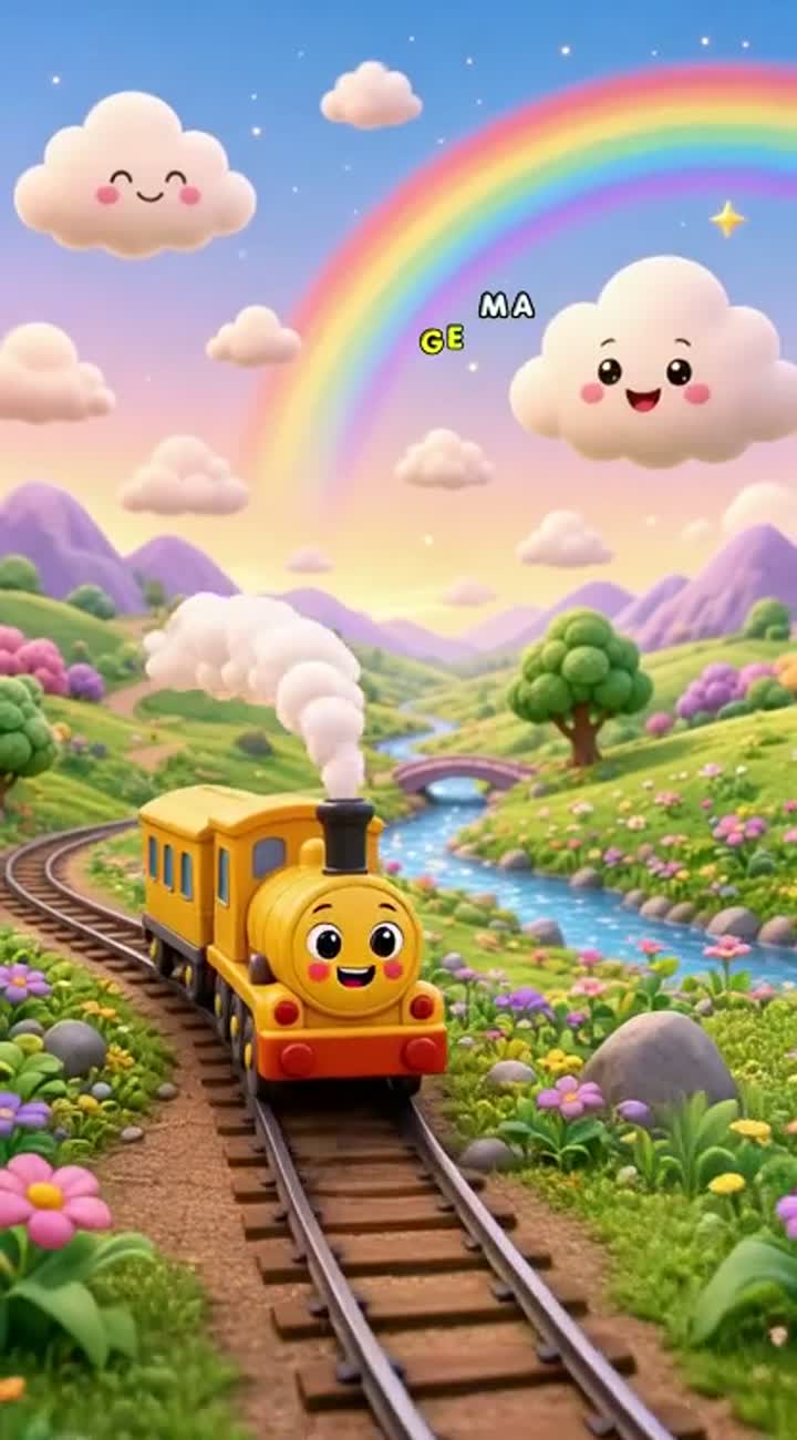 Beautiful 3D animated cartoon for children… — AI cartoon