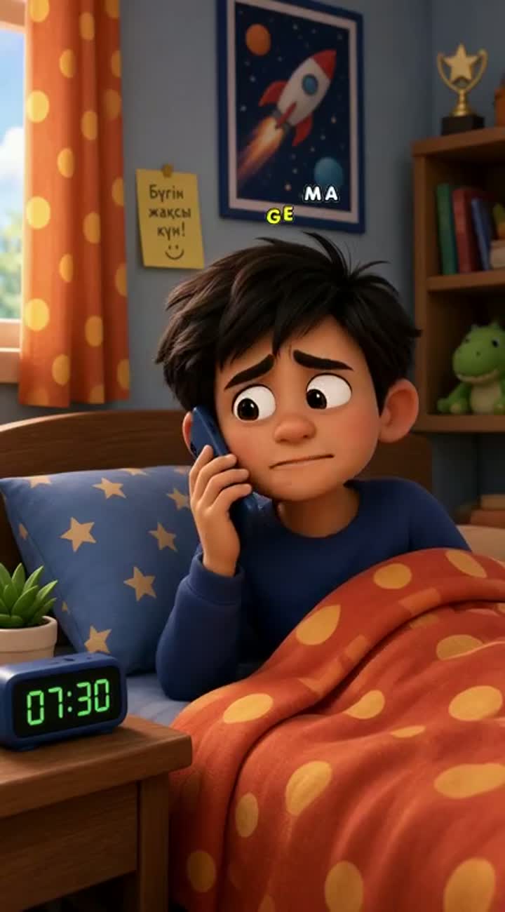 Expressive characters, comedic timing, and lively facial expressions — AI cartoon