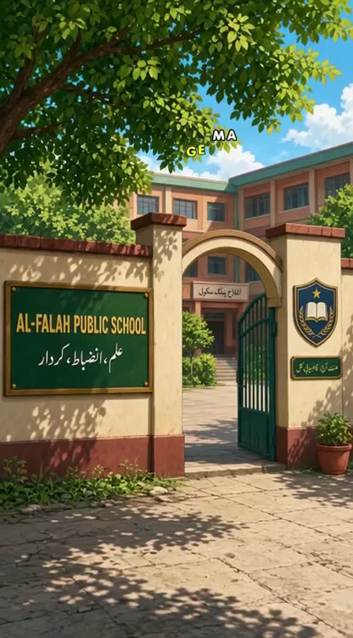 Ahad aur Huraira rozana school mein kuch badmaash larkon… — AI cartoon