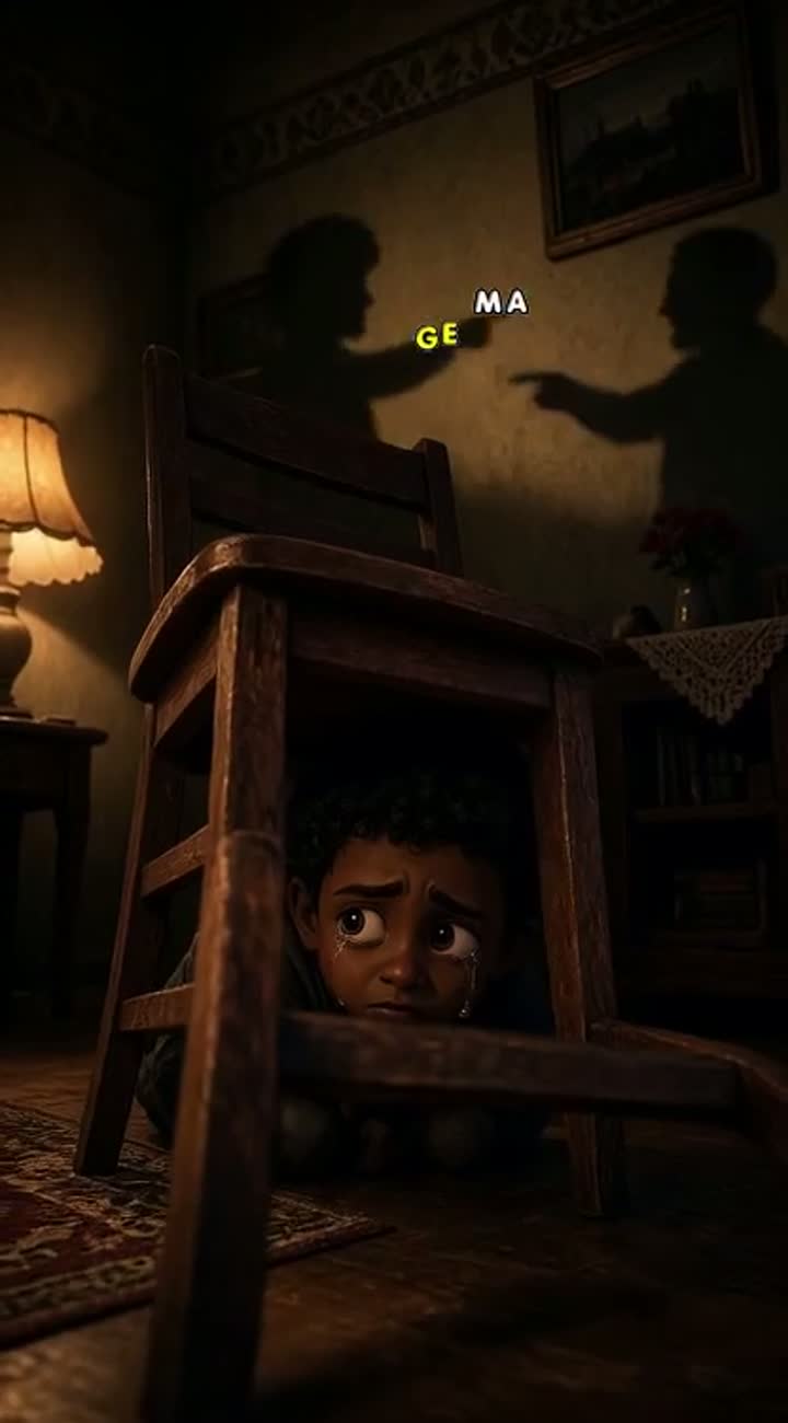 And a cinematic handheld camera feel — AI cartoon