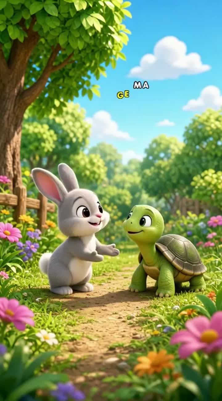 Cute 3D cartoon for children — AI cartoon