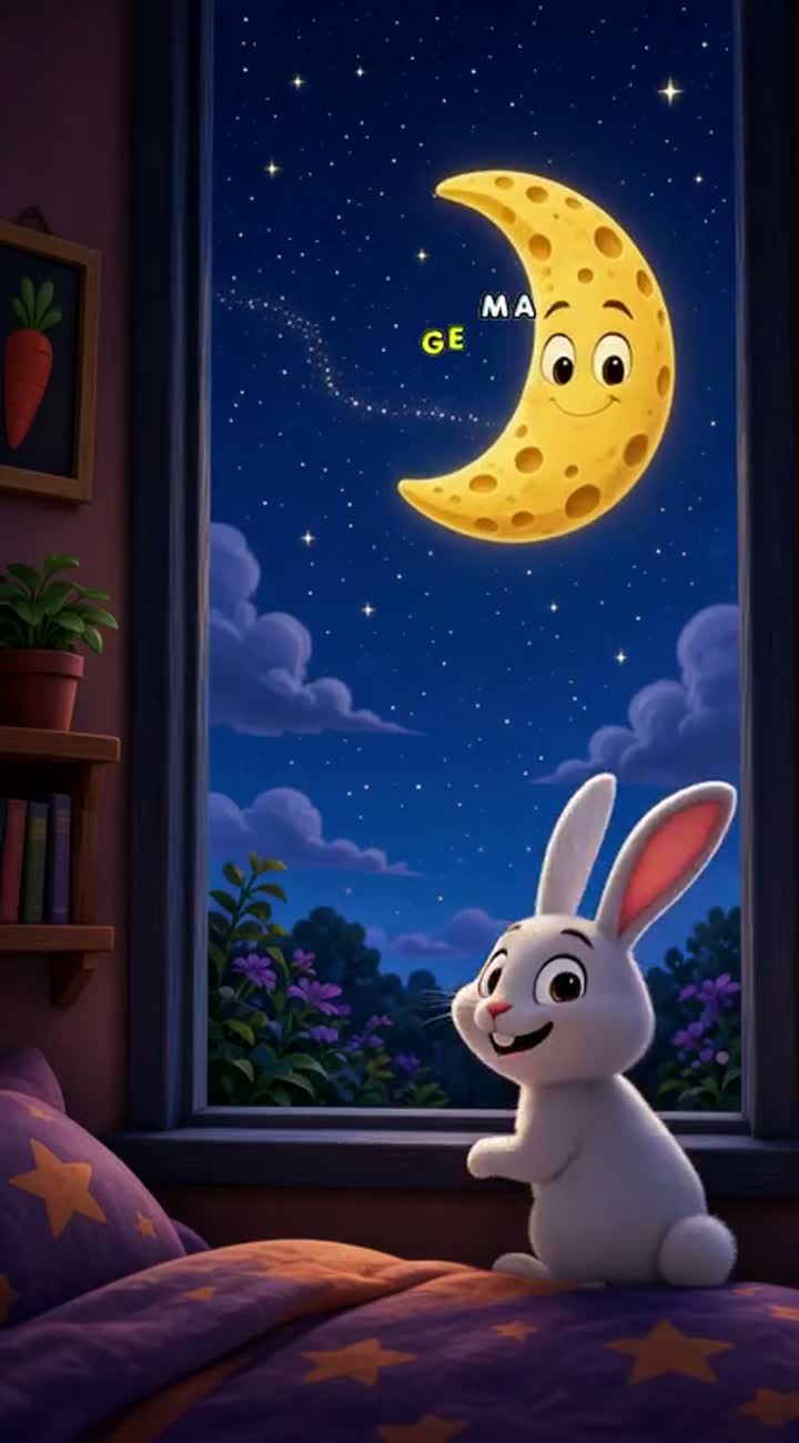 A single short animated cartoon clip with smooth animation… — AI cartoon