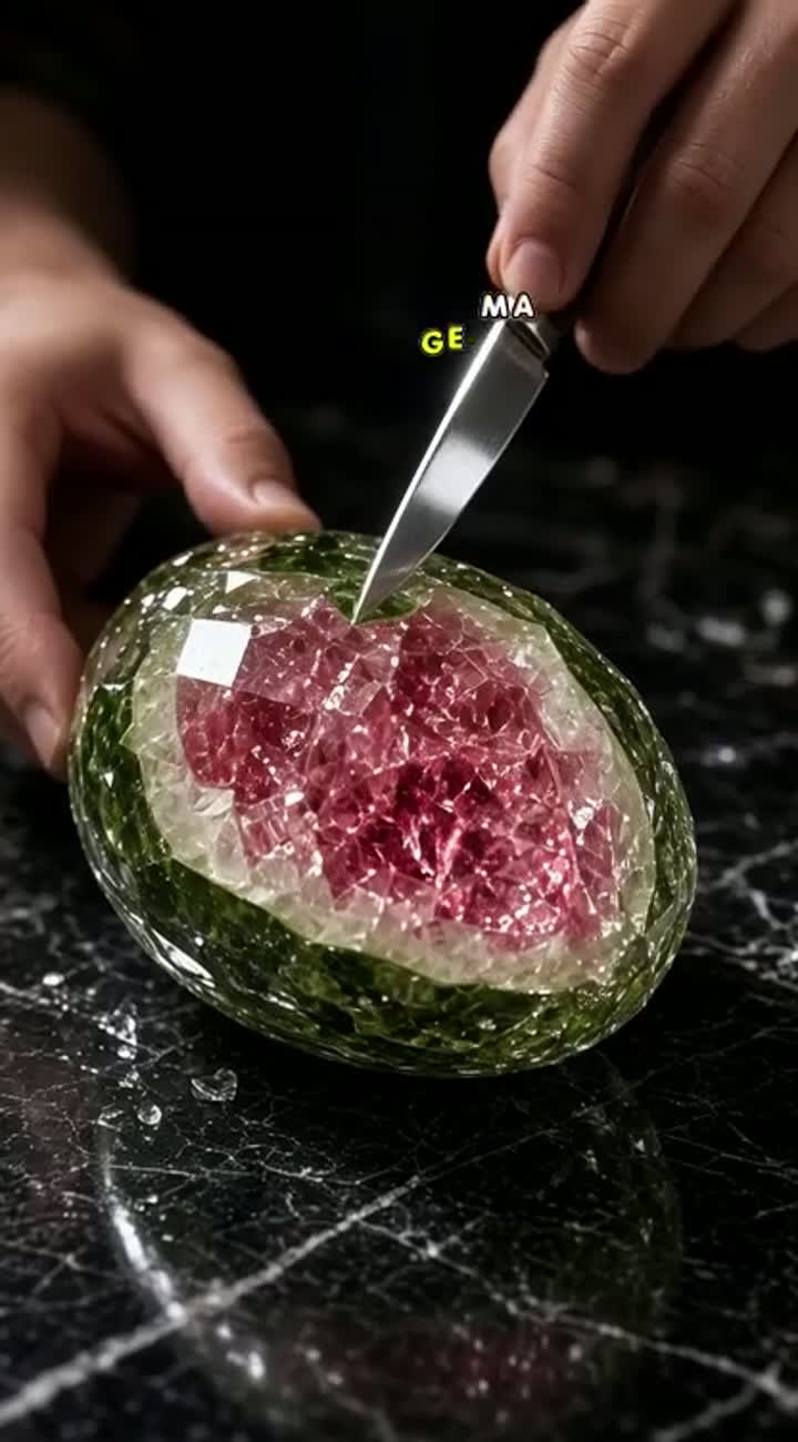 Hyper-realistic ASMR video in 4K quality, vertical 9:16 format… — AI cartoon