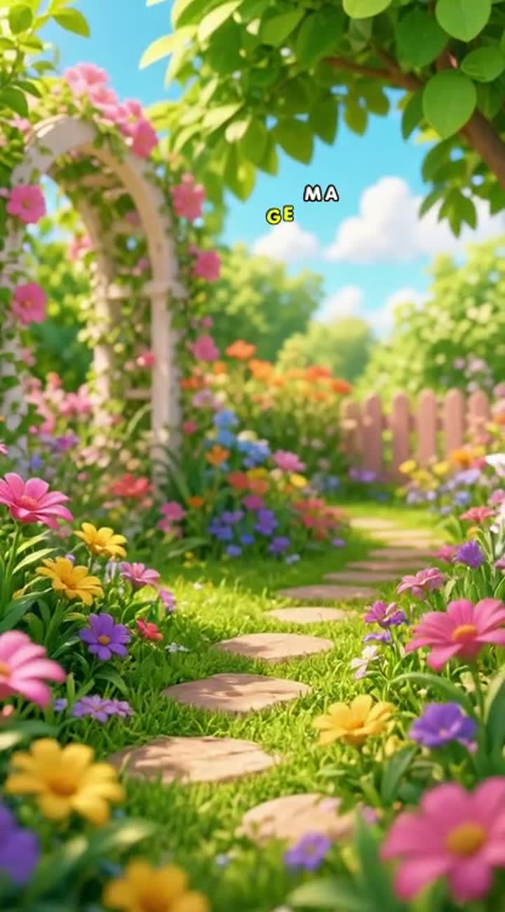 Cute, colorful 3D cartoon for young children — AI cartoon