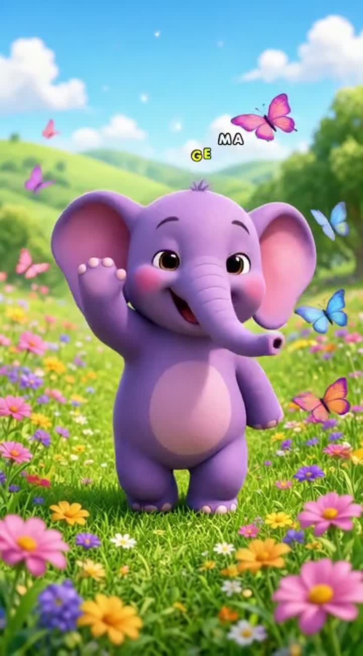 High-quality colorful 3D animated children's cartoon in vertical… — AI cartoon