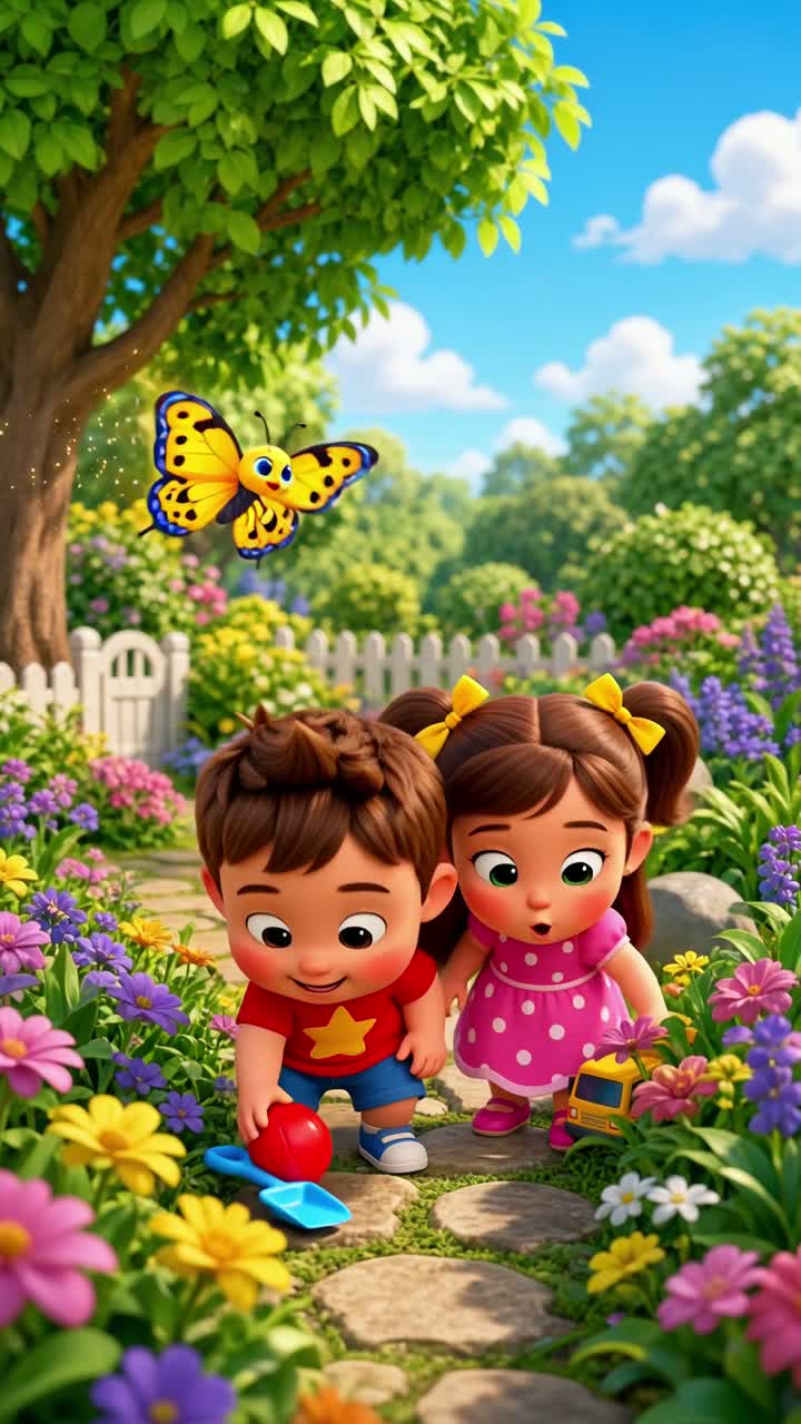 Chinku and Rinku — AI cartoon