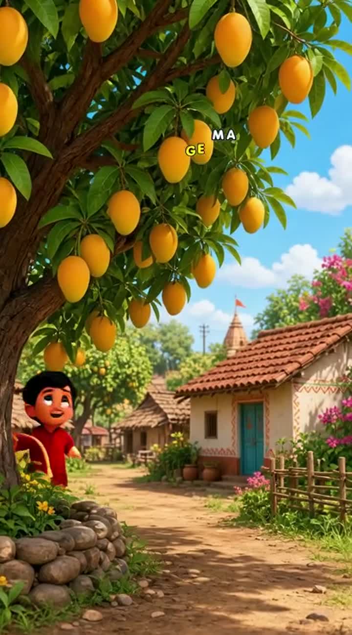 A vibrant, colorful cartoon with smooth, fluid animation… — AI cartoon