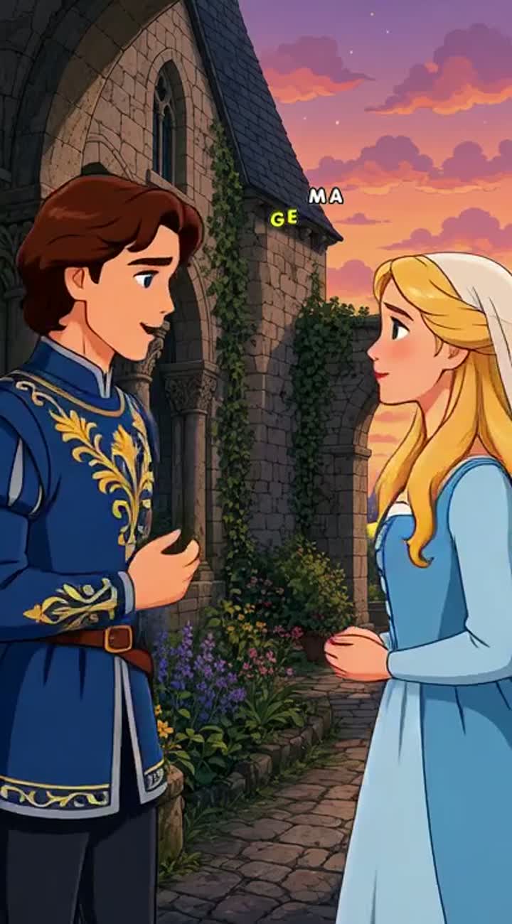 Abélard et Héloïse: Un amour éternel — AI cartoon