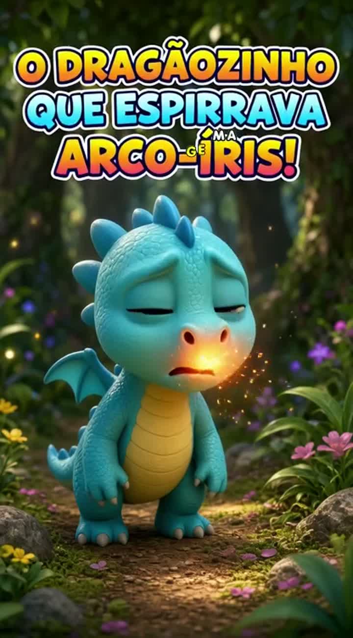 Crie um vídeo infantil de (), em formato vertical 9:16… — AI cartoon